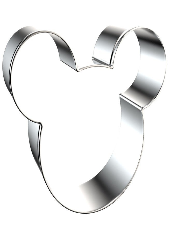 QAAQS Mouse Cookie Cutter Set - 5 inch, 4 inch, 3 inch, 2 inch - 4 Piece Cartoon Mouse Head Face Cookie Cutters Shapes Molds for Kids - Stainless Steel - Image 5